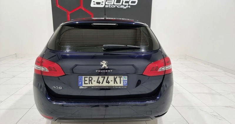 Peugeot 308 cena 24700 przebieg: 264000, rok produkcji 2017 z Knurów małe 352